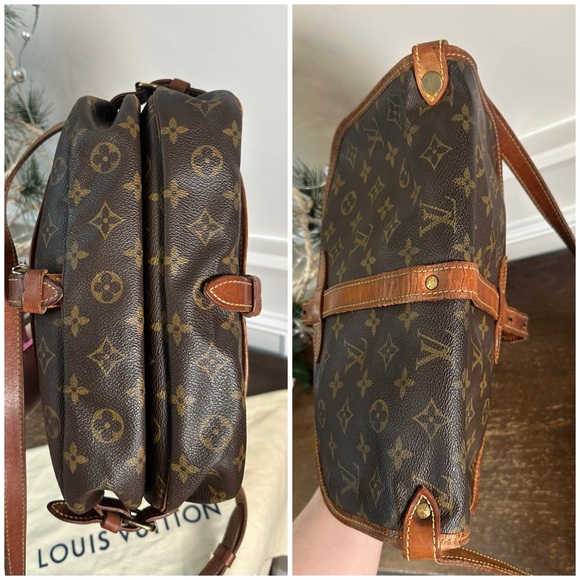 FINAL PRICE DROP✅Vintage Louis Vuitton satchel saumur 30 - Picture 14 of 17
